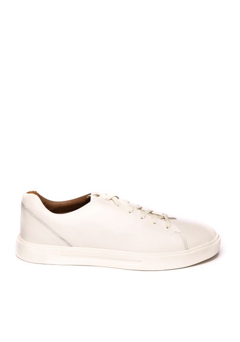 White uncosta sneaker CLARKS ENGLAND | UN COSTA LACEPELLE-WHITE